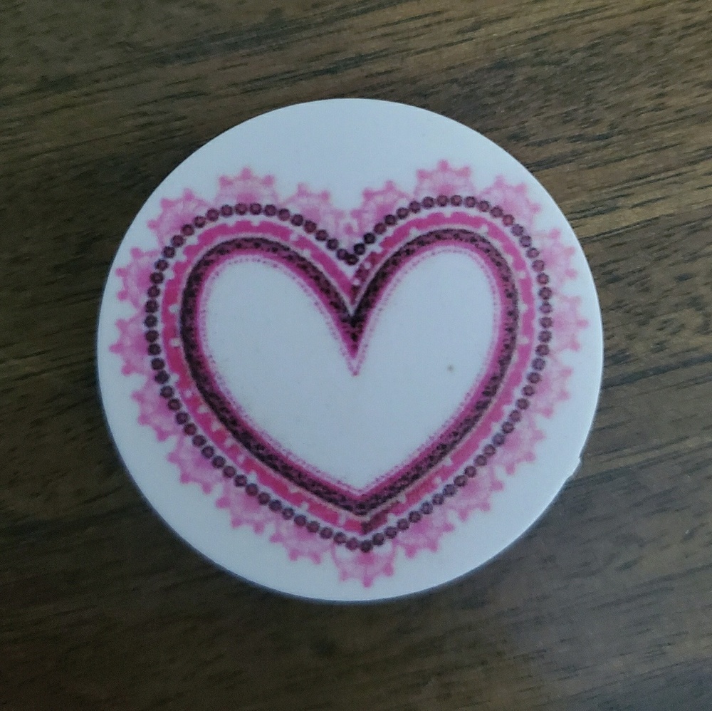 Pink Heart Phone Socket